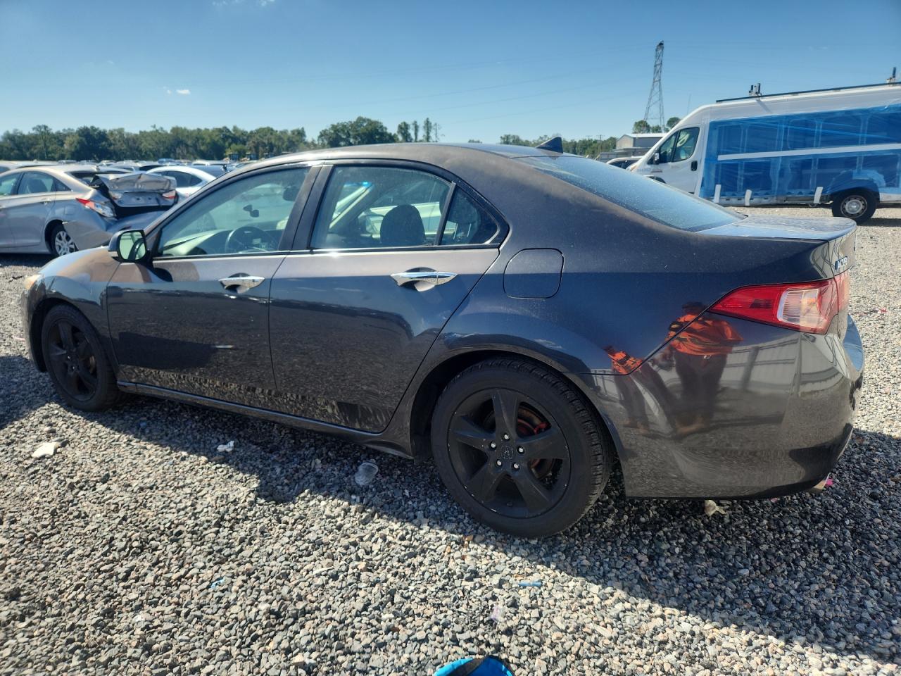2011 Acura Tsx Gray vin: JH4CU2F69BC009448