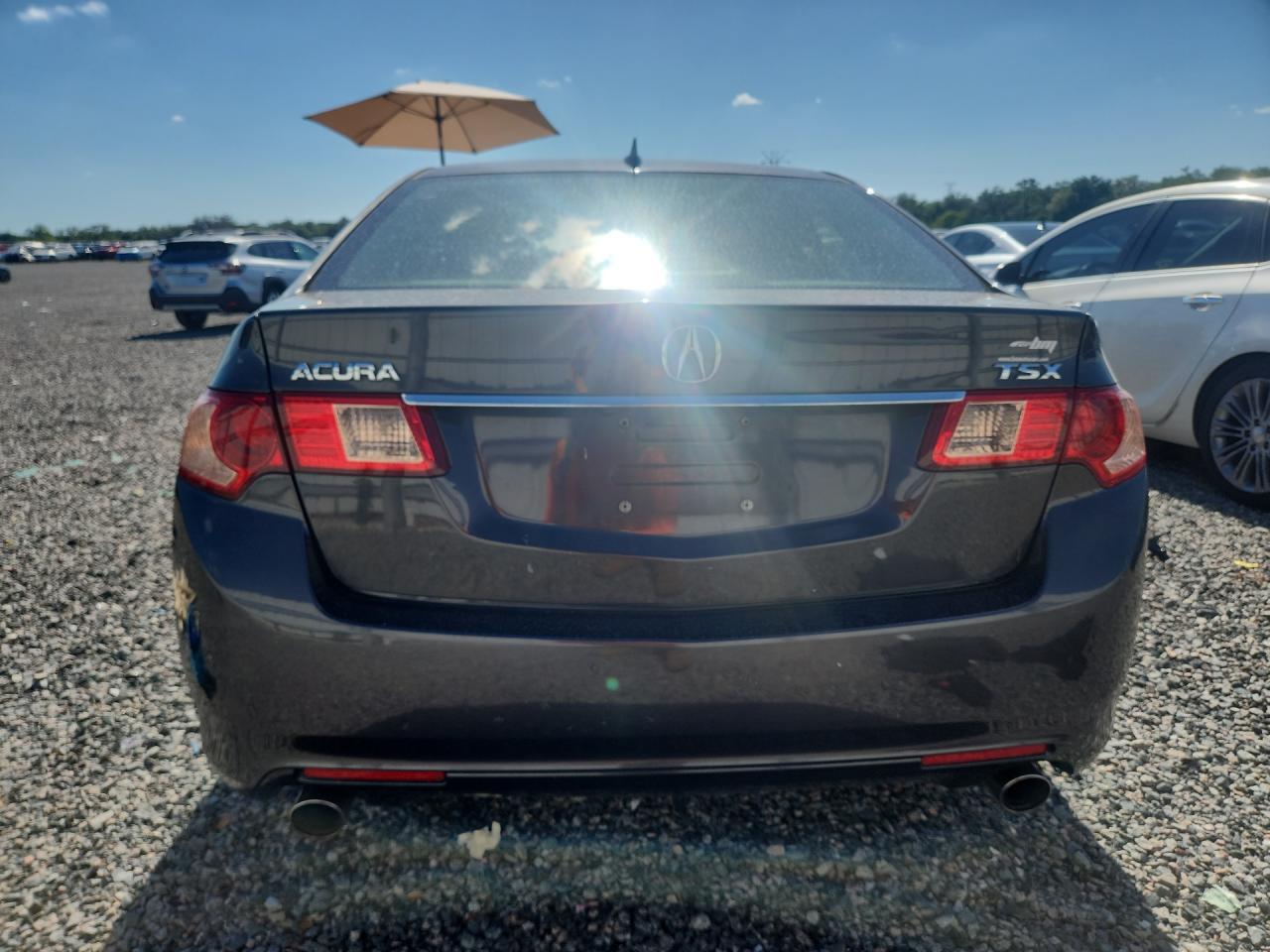 2011 Acura Tsx Gray vin: JH4CU2F69BC009448