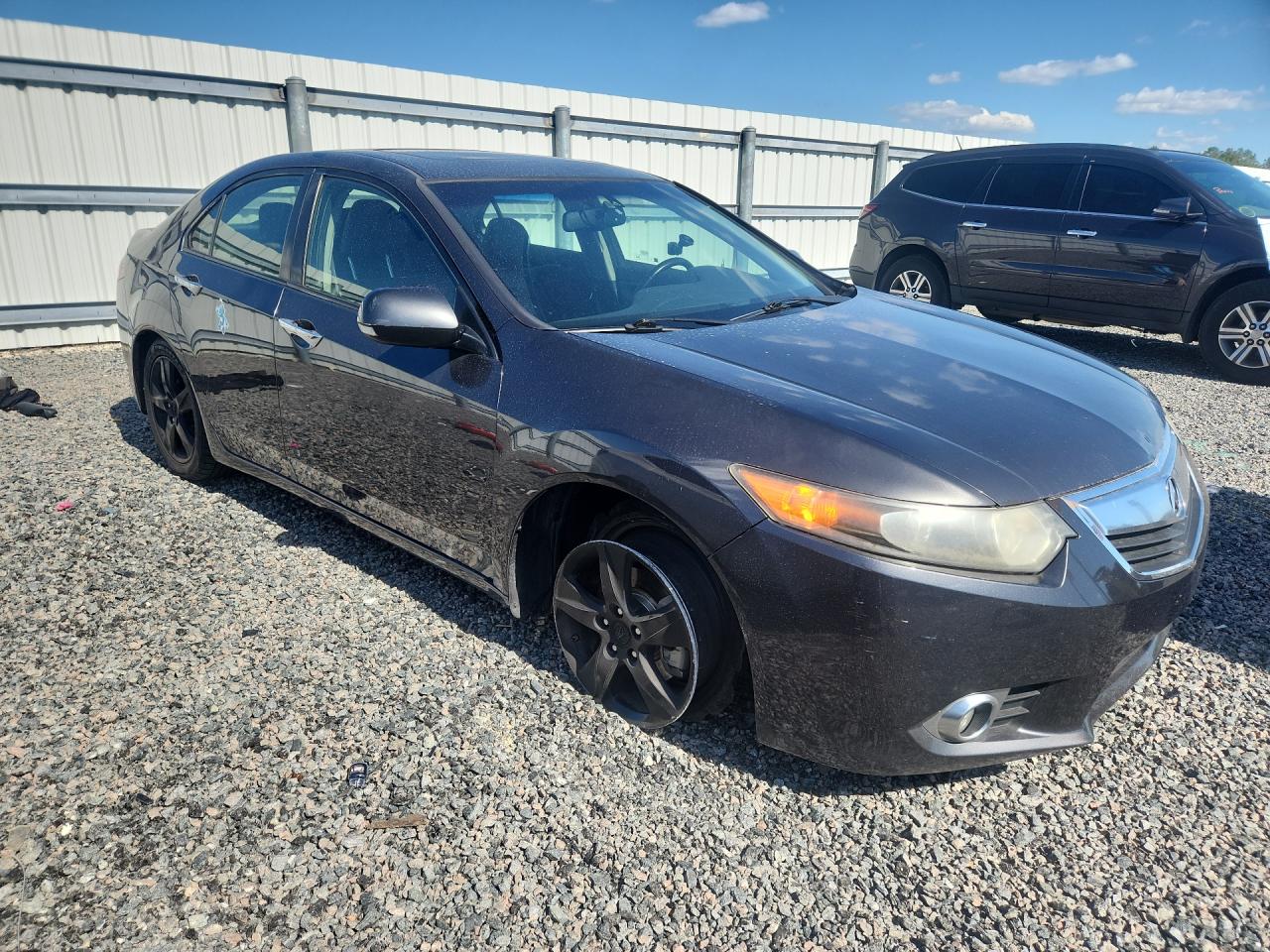 2011 Acura Tsx Gray vin: JH4CU2F69BC009448