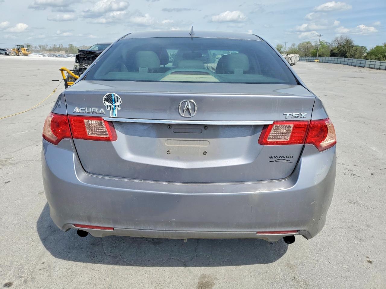 2011 Acura Tsx Silver vin: JH4CU2F69BC014407