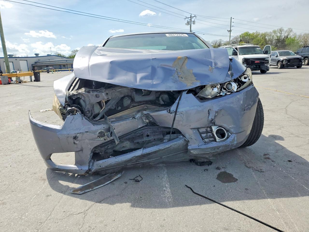 2011 Acura Tsx Silver vin: JH4CU2F69BC014407