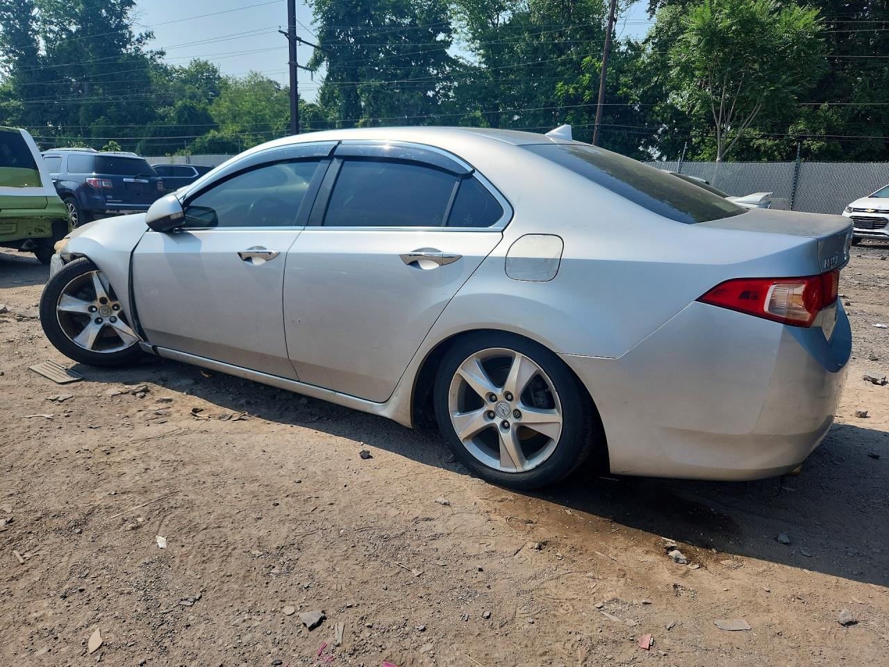 2011 Acura Tsx Silver vin: JH4CU2F69BC016769