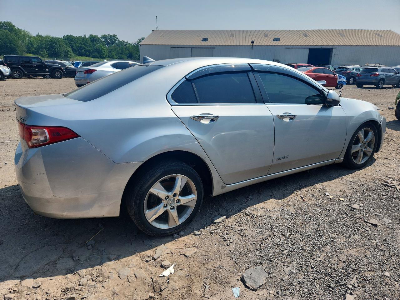 2011 Acura Tsx Silver vin: JH4CU2F69BC016769