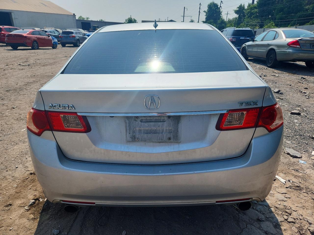 2011 Acura Tsx Silver vin: JH4CU2F69BC016769