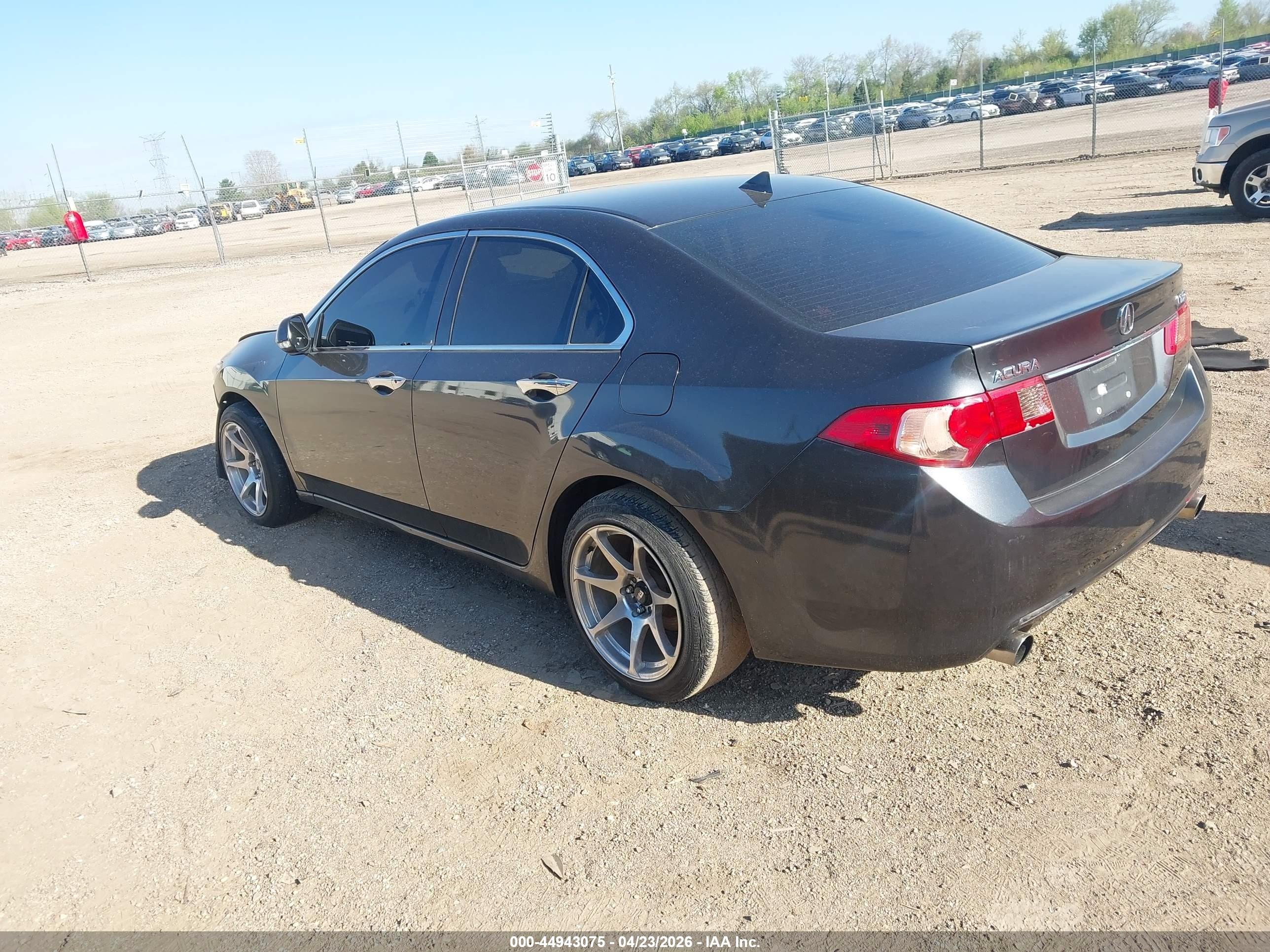 2012 Acura Tsx 2.4 Gray vin: JH4CU2F69CC010875