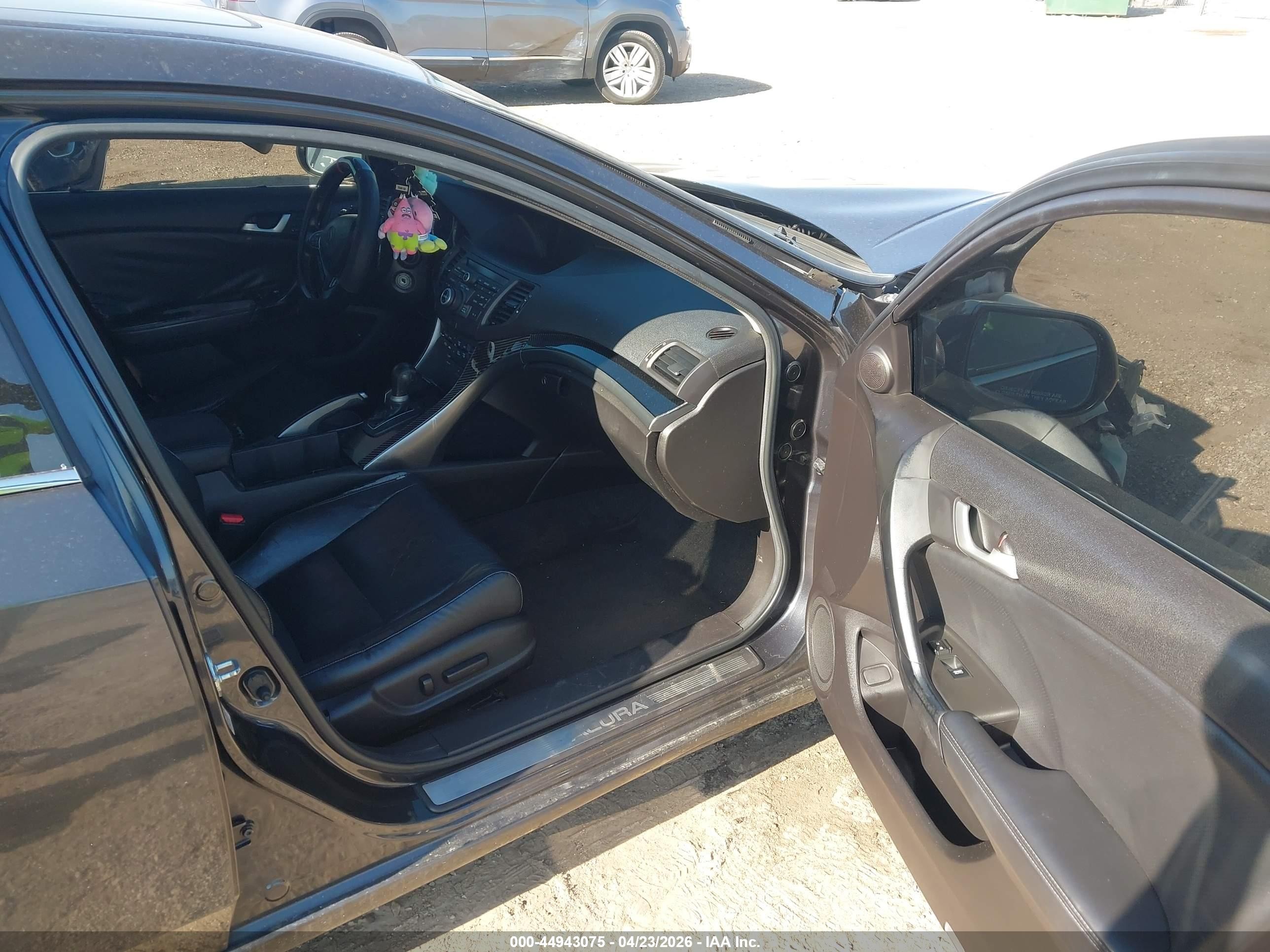 2012 Acura Tsx 2.4 Gray vin: JH4CU2F69CC010875