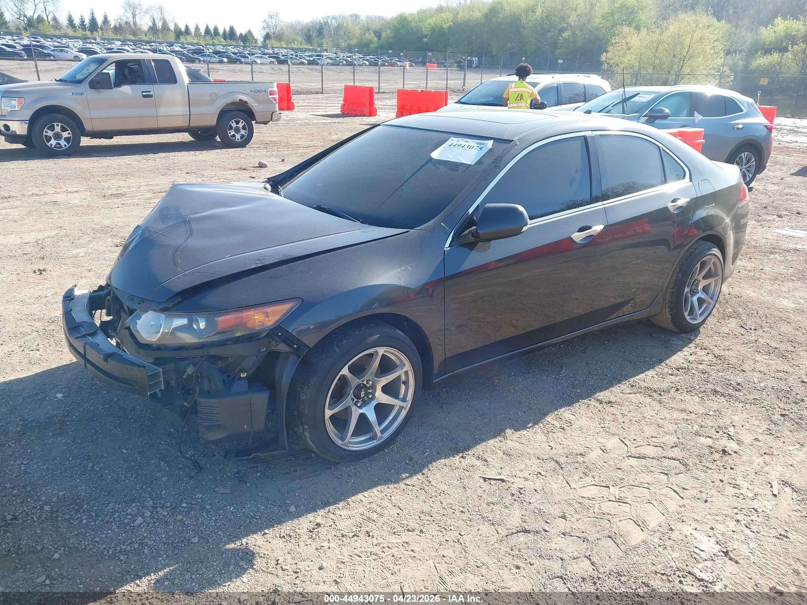 2012 Acura Tsx 2.4 Gray vin: JH4CU2F69CC010875