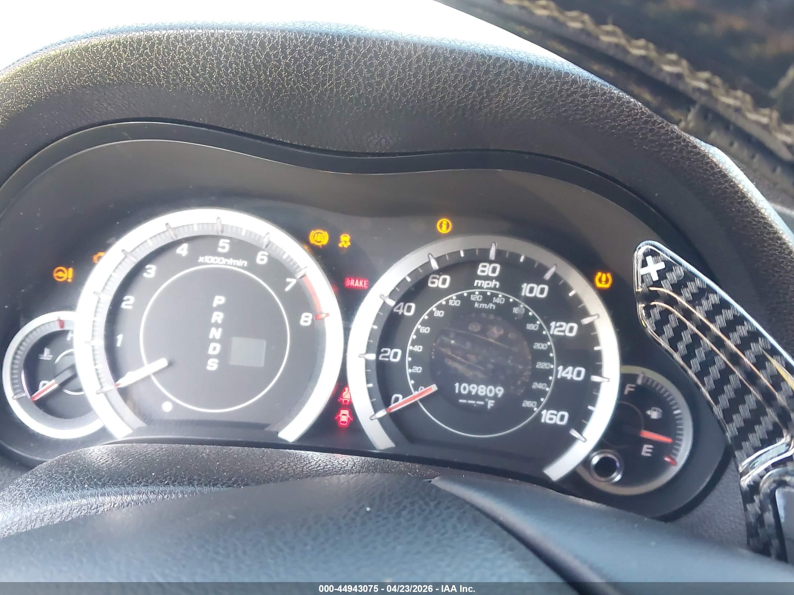 2012 Acura Tsx 2.4 Gray vin: JH4CU2F69CC010875