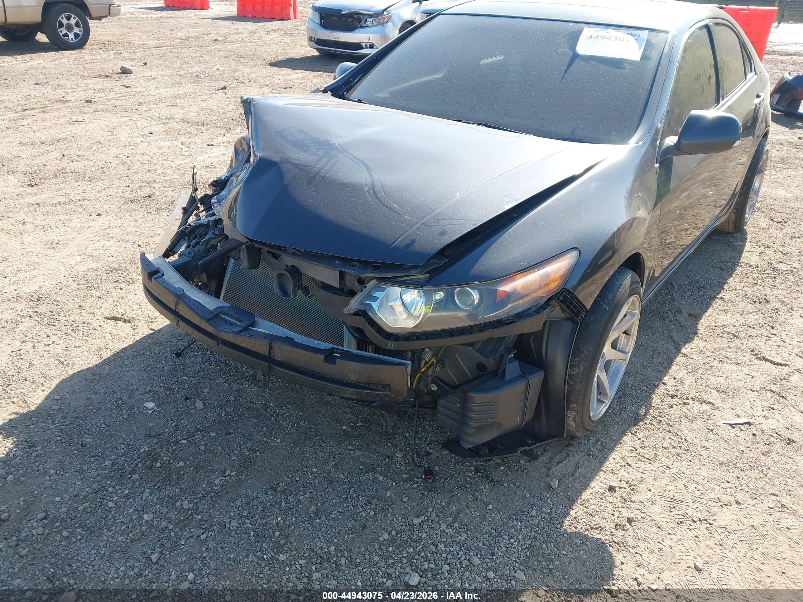 2012 Acura Tsx 2.4 Gray vin: JH4CU2F69CC010875