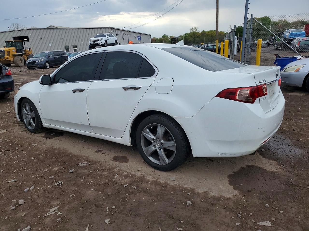 2012 Acura Tsx Tech White vin: JH4CU2F69CC013744