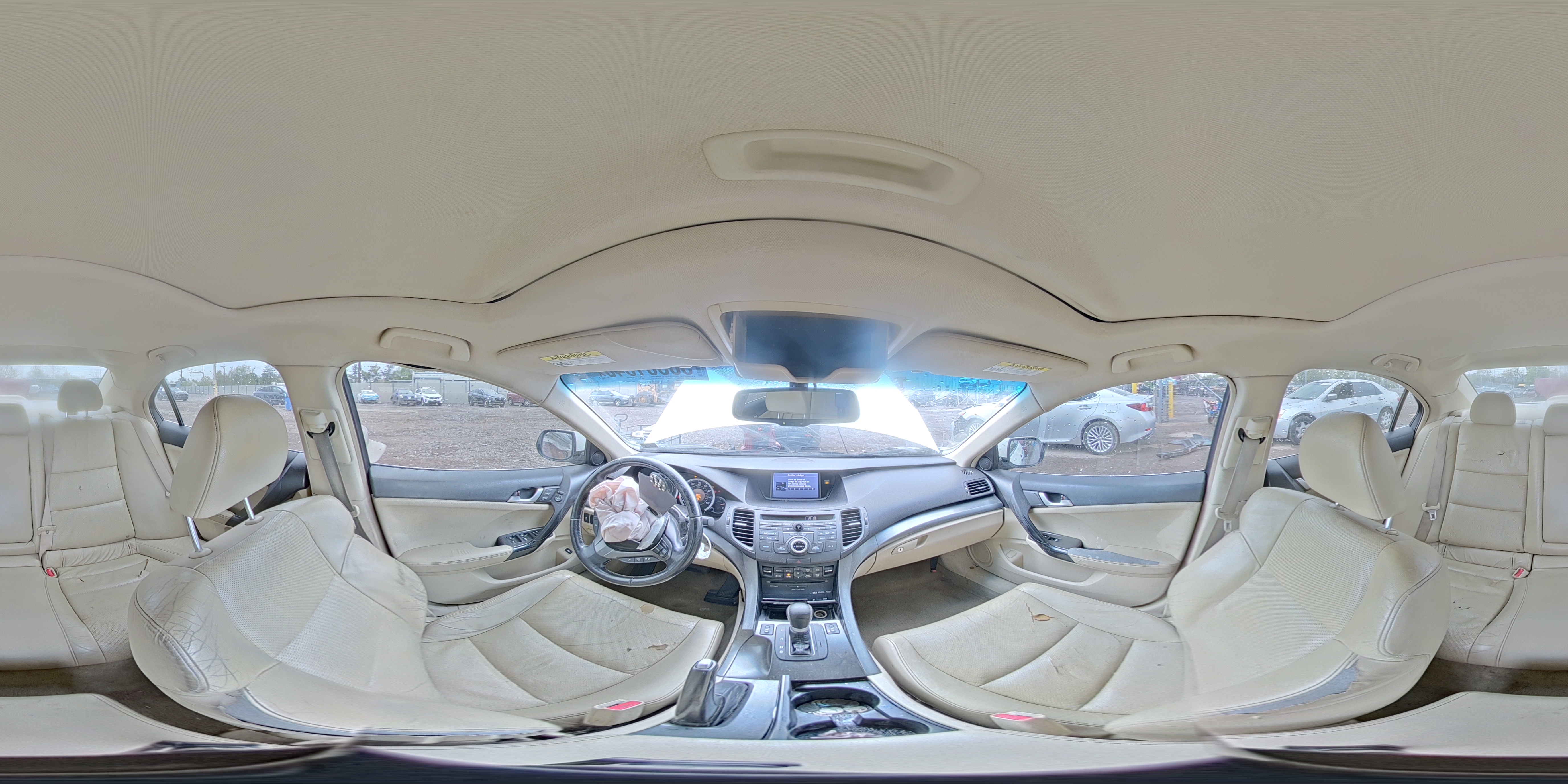 2012 Acura Tsx Tech White vin: JH4CU2F69CC013744