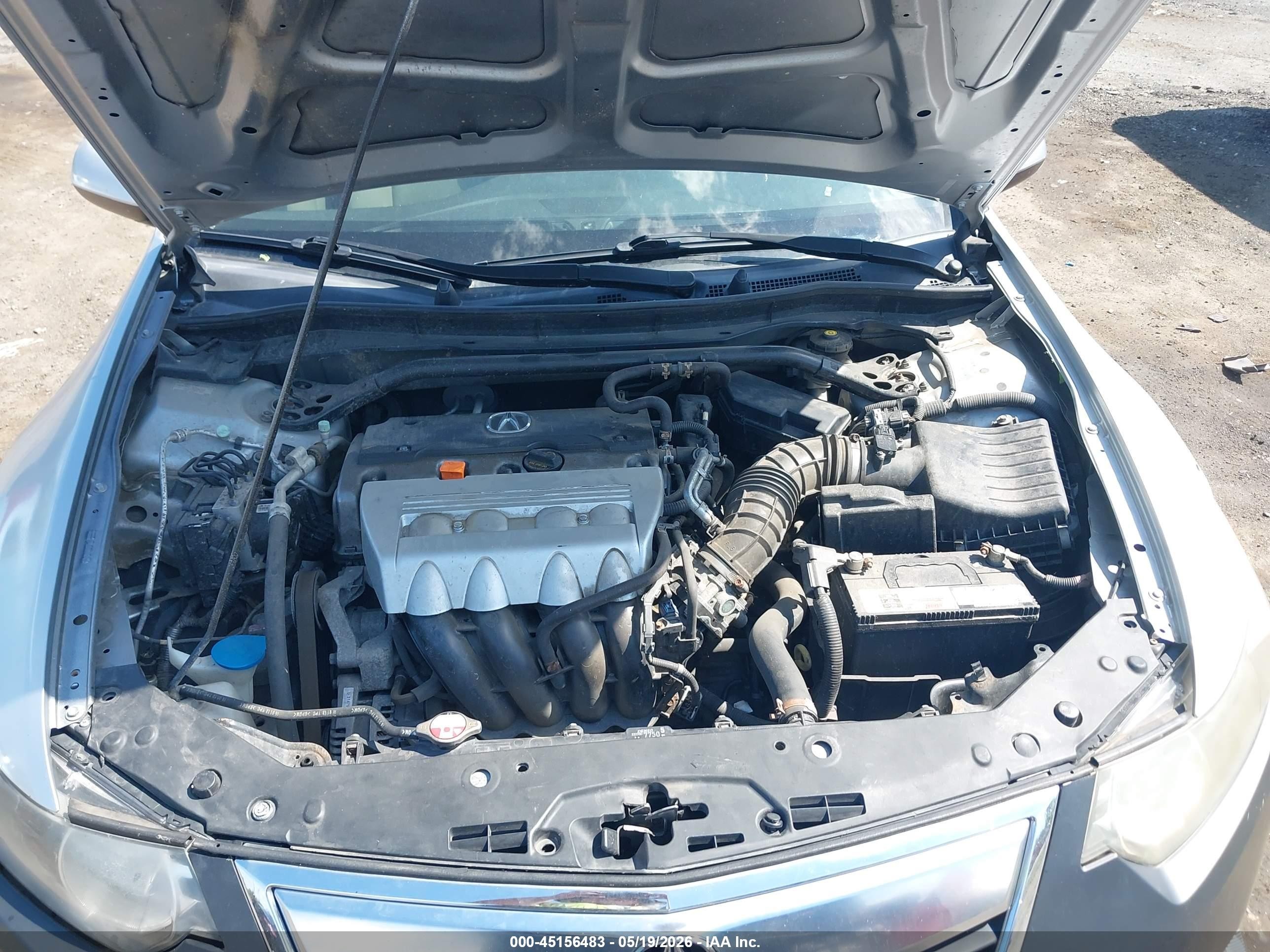 2012 Acura Tsx 2.4 Серебряный vin: JH4CU2F69CC019236
