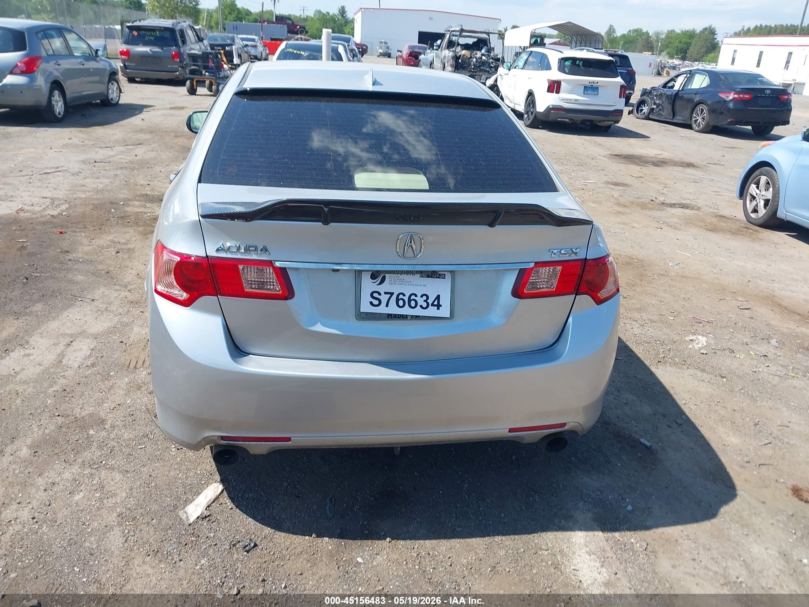 2012 Acura Tsx 2.4 Серебряный vin: JH4CU2F69CC019236