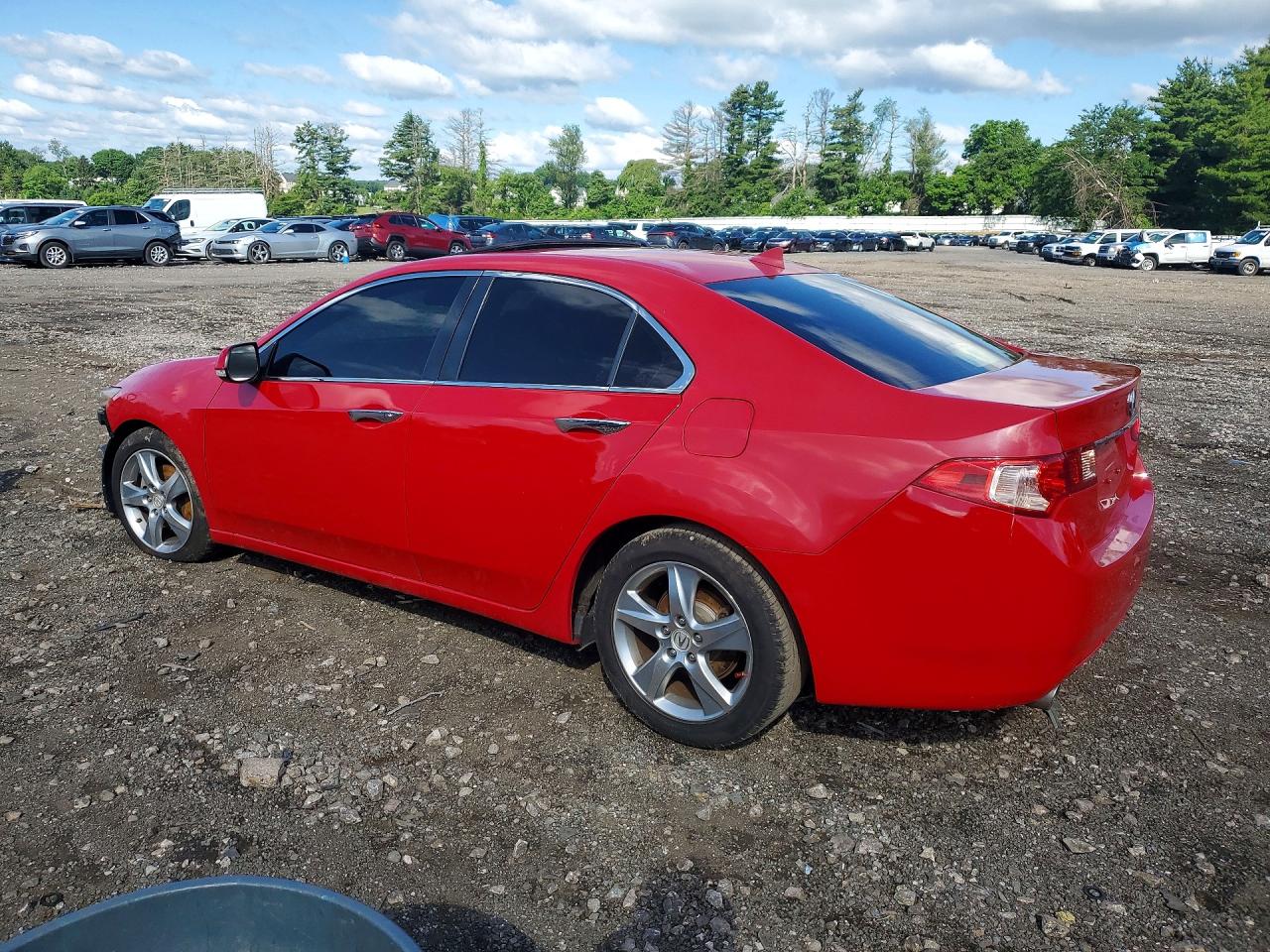 2013 Acura Tsx Tech Red vin: JH4CU2F69DC010201