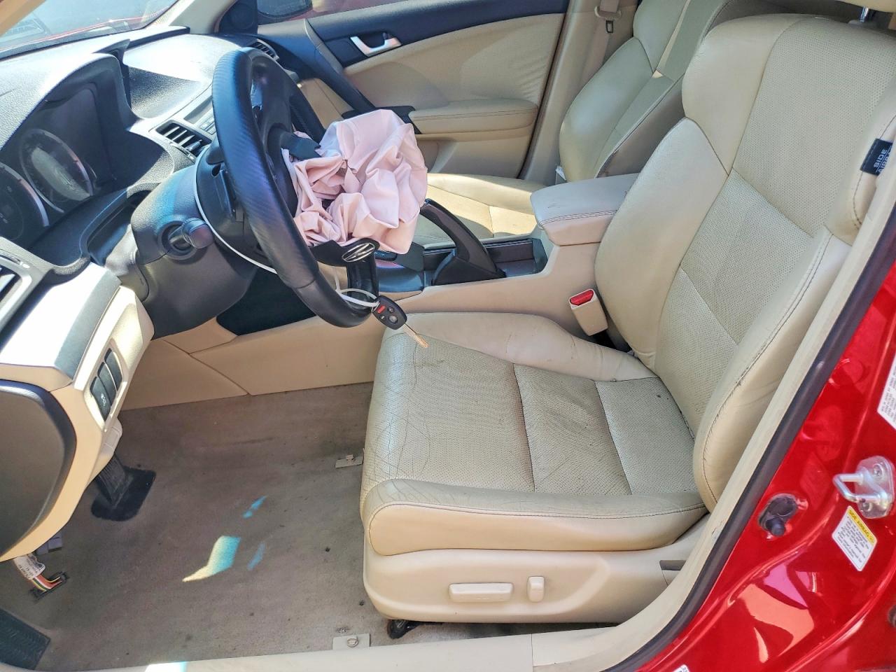 2013 Acura Tsx Tech Red vin: JH4CU2F69DC010201