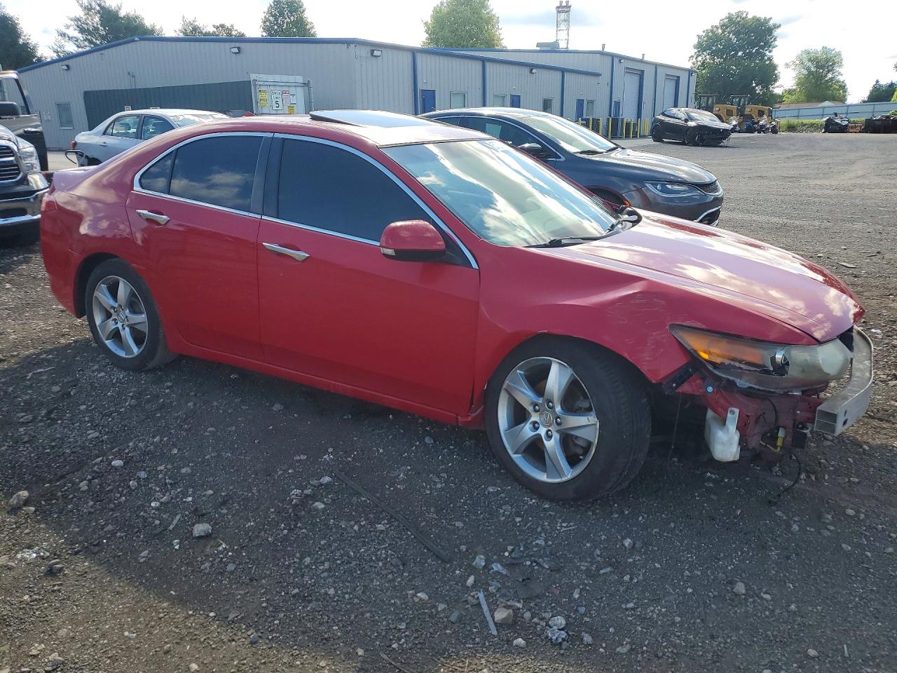 2013 Acura Tsx Tech Red vin: JH4CU2F69DC010201