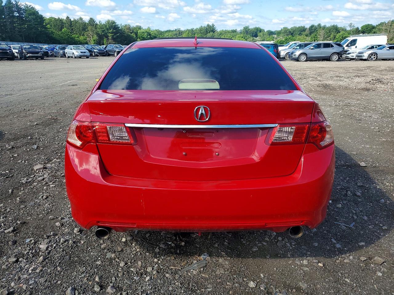 2013 Acura Tsx Tech Red vin: JH4CU2F69DC010201