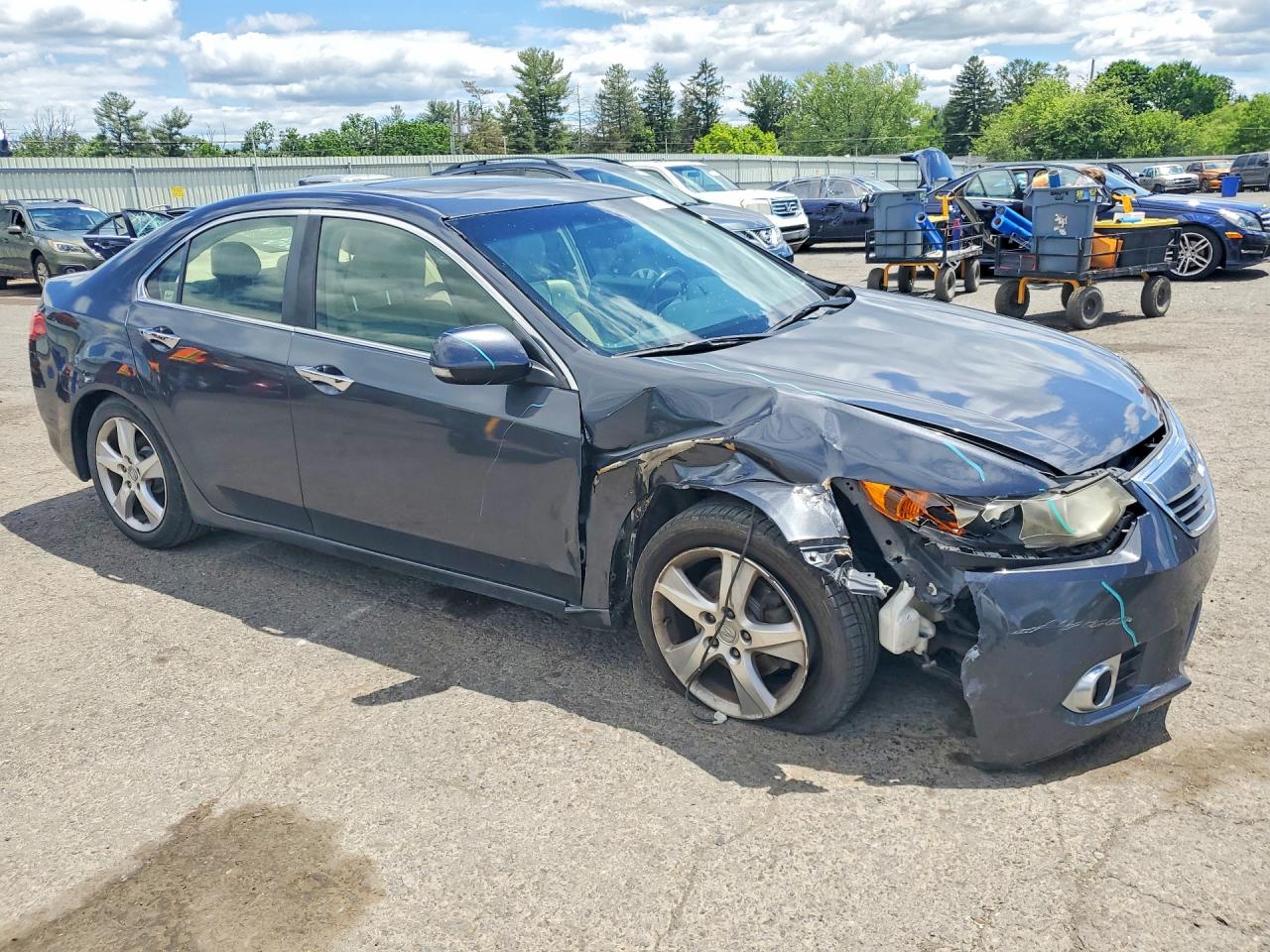 2014 Acura Tsx Tech Gray vin: JH4CU2F69EC003363