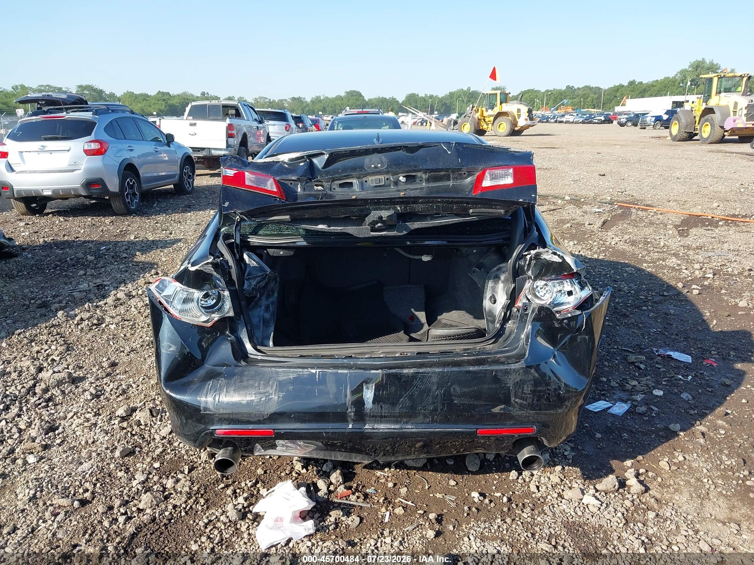 2010 Acura Tsx   Black vin: JH4CU2F6XAC000997