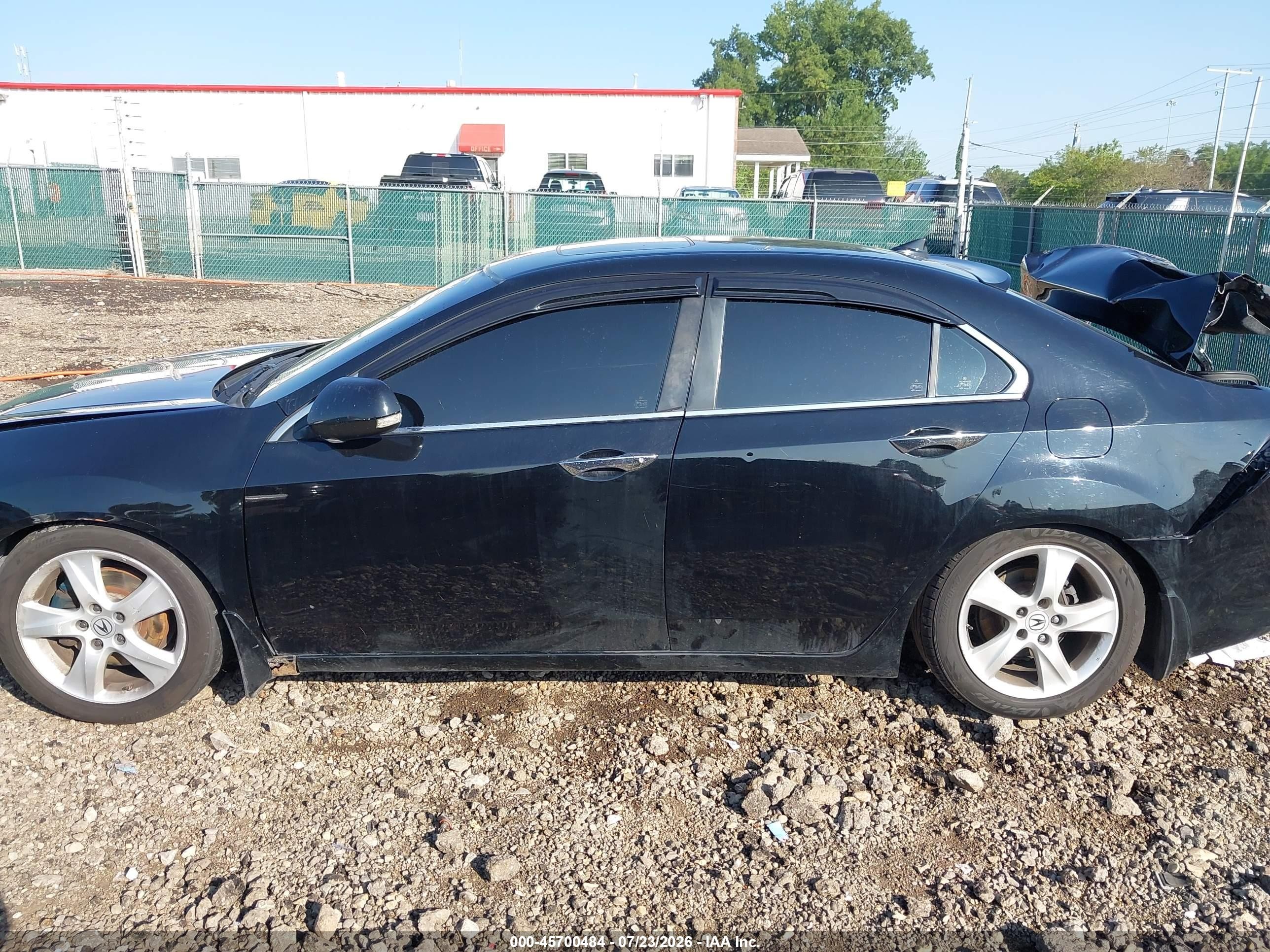 2010 Acura Tsx   Black vin: JH4CU2F6XAC000997