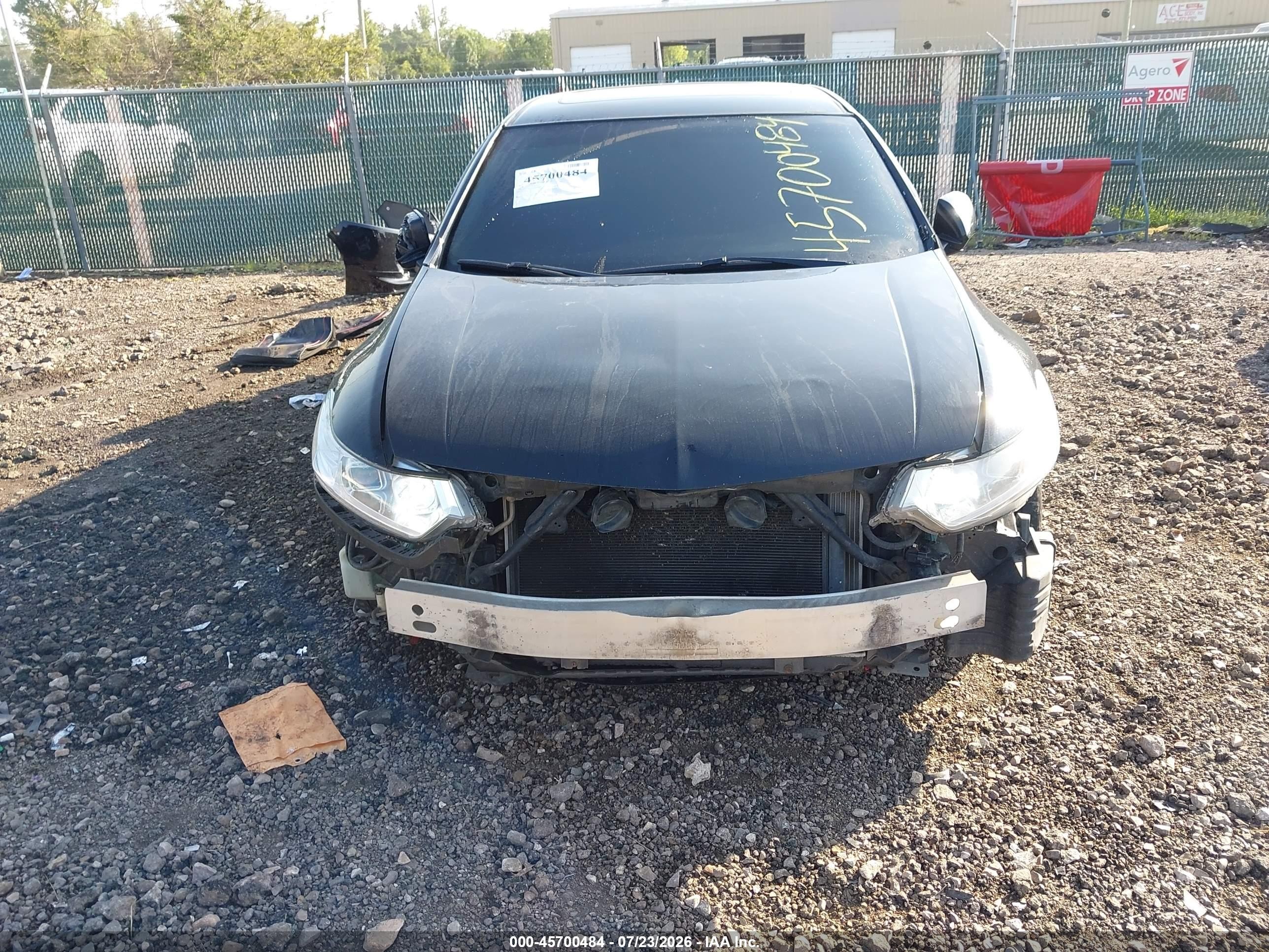 2010 Acura Tsx   Black vin: JH4CU2F6XAC000997