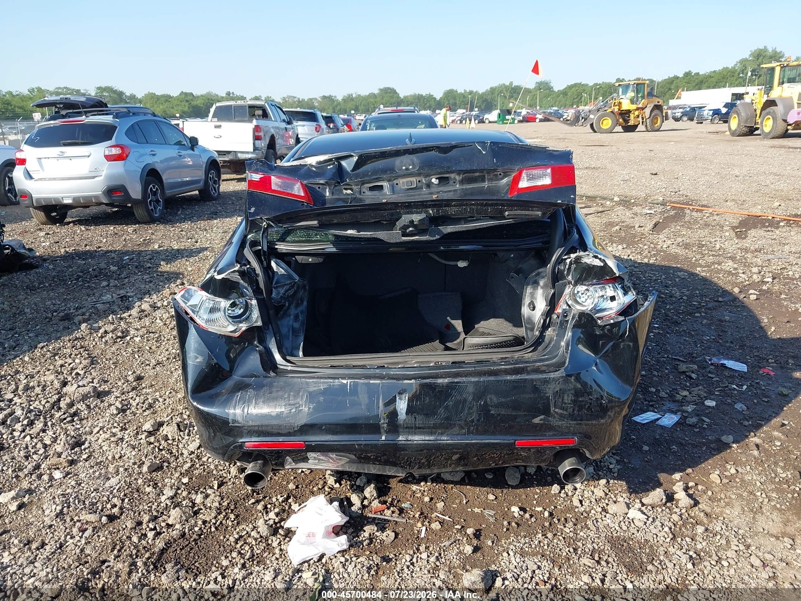 2010 Acura Tsx   Black vin: JH4CU2F6XAC000997