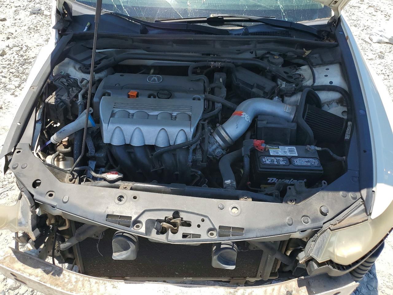 2010 Acura Tsx White vin: JH4CU2F6XAC001650