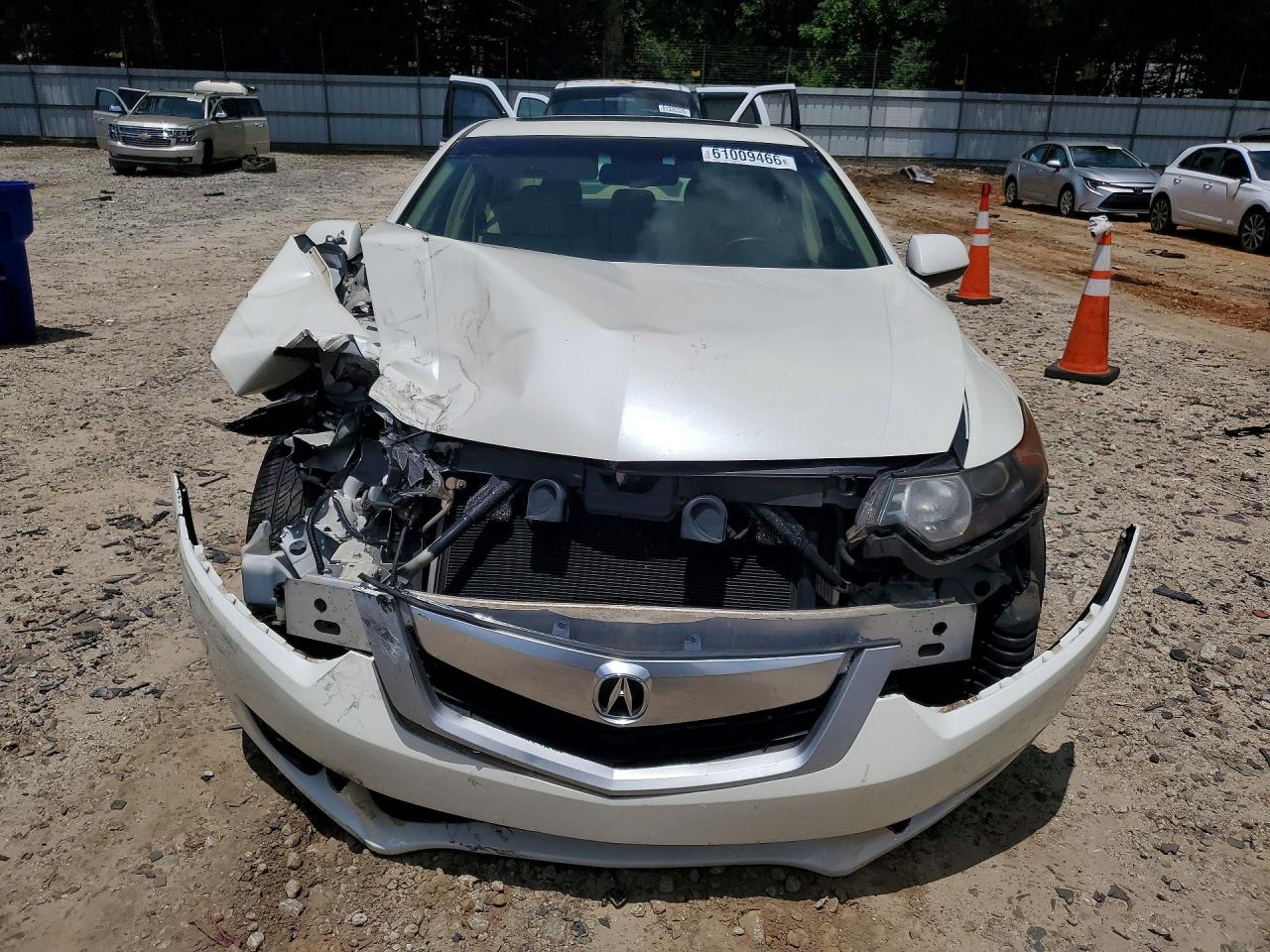 2010 Acura Tsx White vin: JH4CU2F6XAC003057