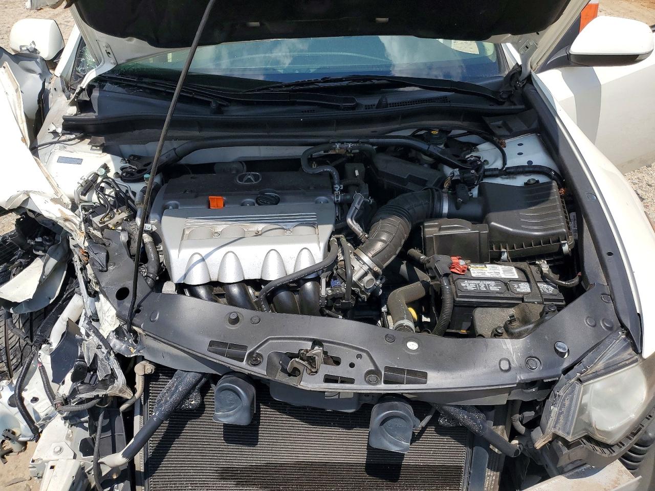2010 Acura Tsx White vin: JH4CU2F6XAC003057