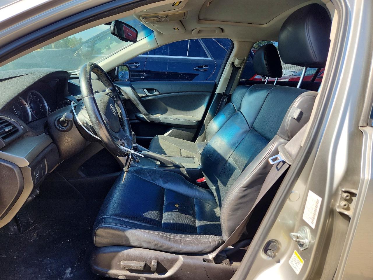 2010 Acura Tsx Silver vin: JH4CU2F6XAC011725