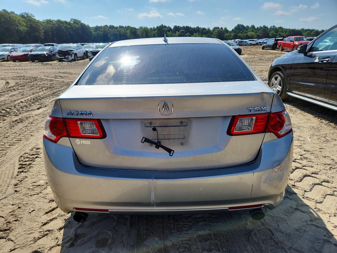2010 Acura Tsx Silver vin: JH4CU2F6XAC011725