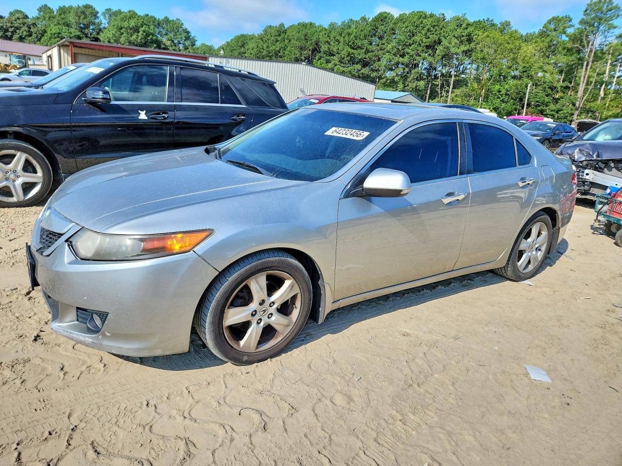 2010 Acura Tsx Silver vin: JH4CU2F6XAC011725