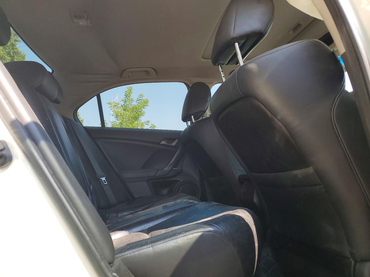 2010 Acura Tsx White vin: JH4CU2F6XAC011899