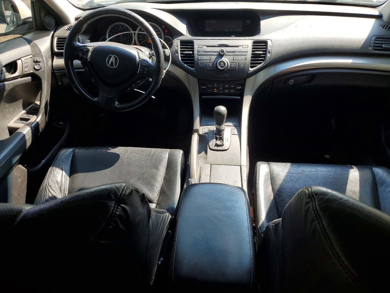 2010 Acura Tsx White vin: JH4CU2F6XAC011899