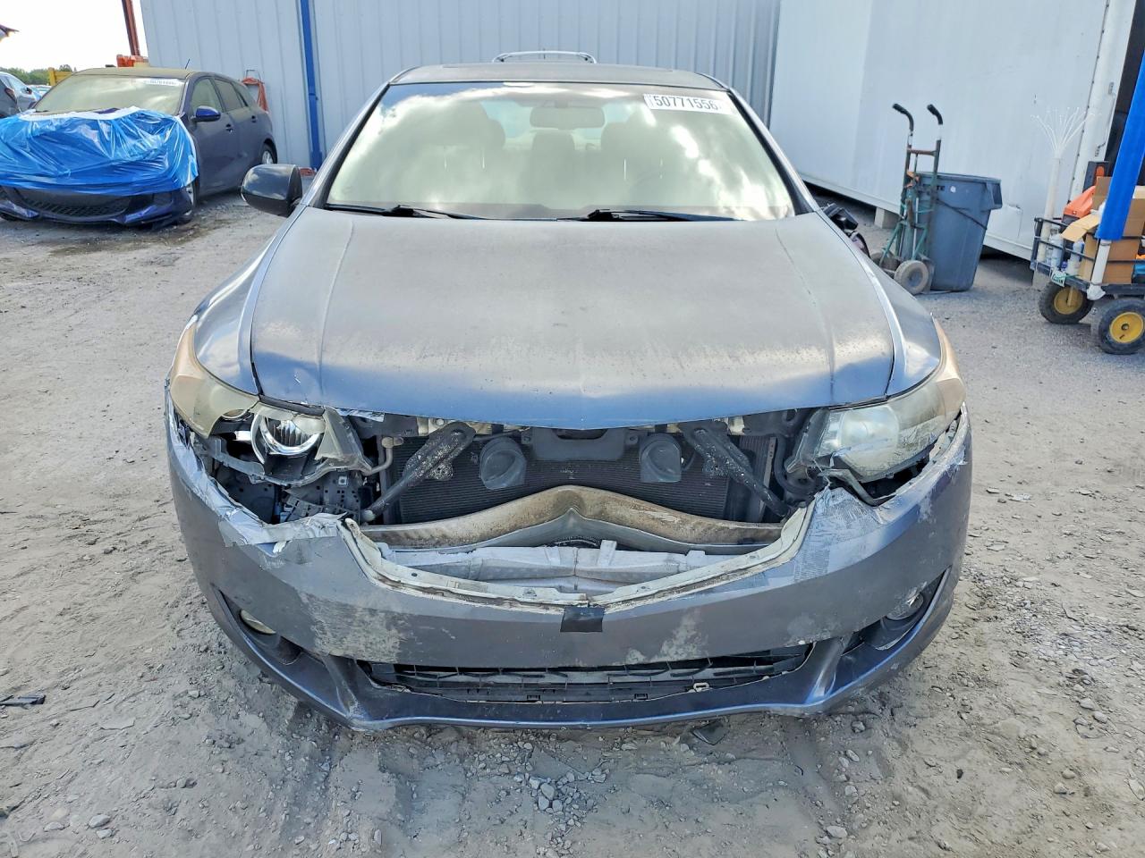 2010 Acura Tsx Gray vin: JH4CU2F6XAC018044
