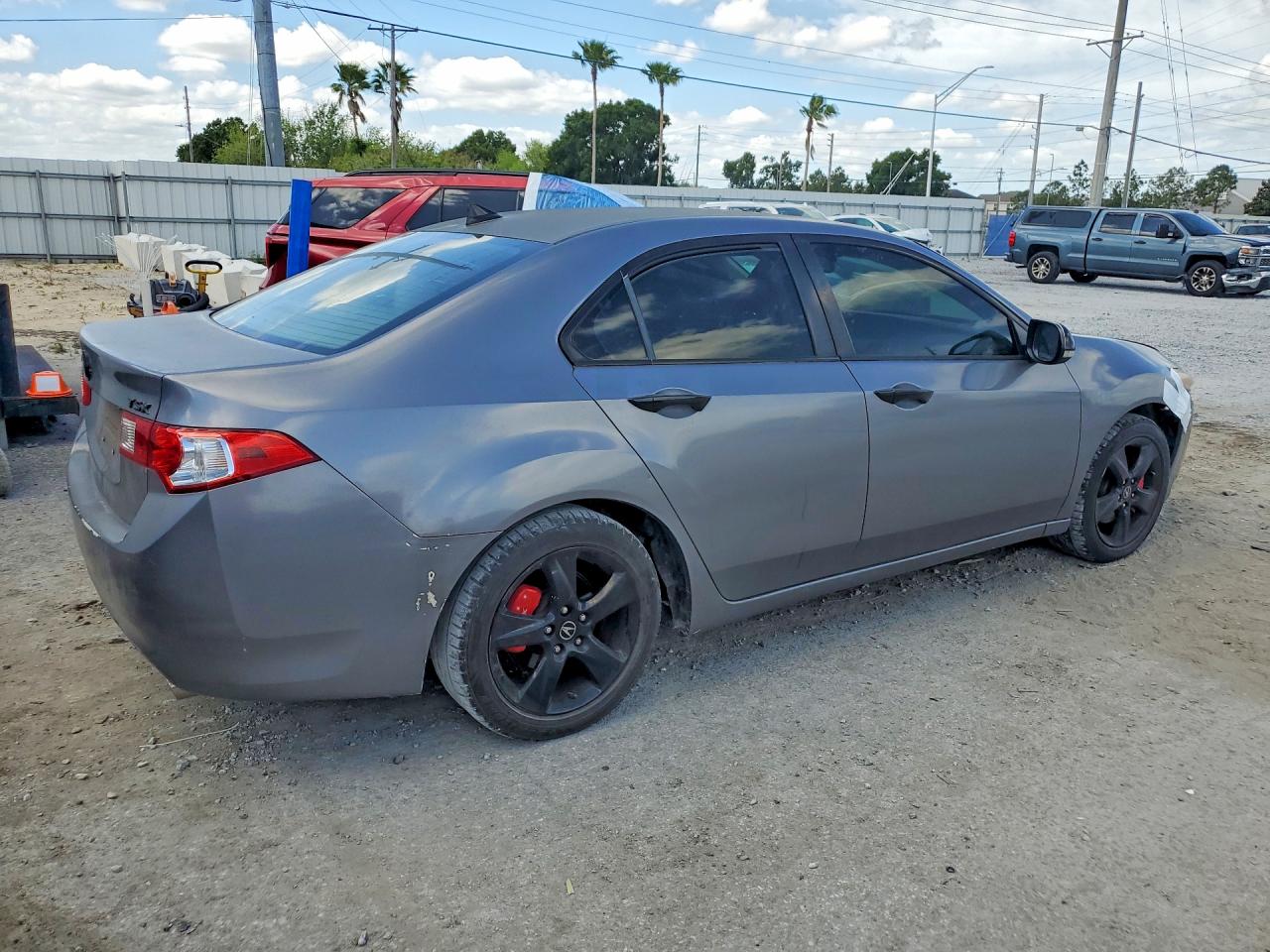 2010 Acura Tsx Gray vin: JH4CU2F6XAC018044