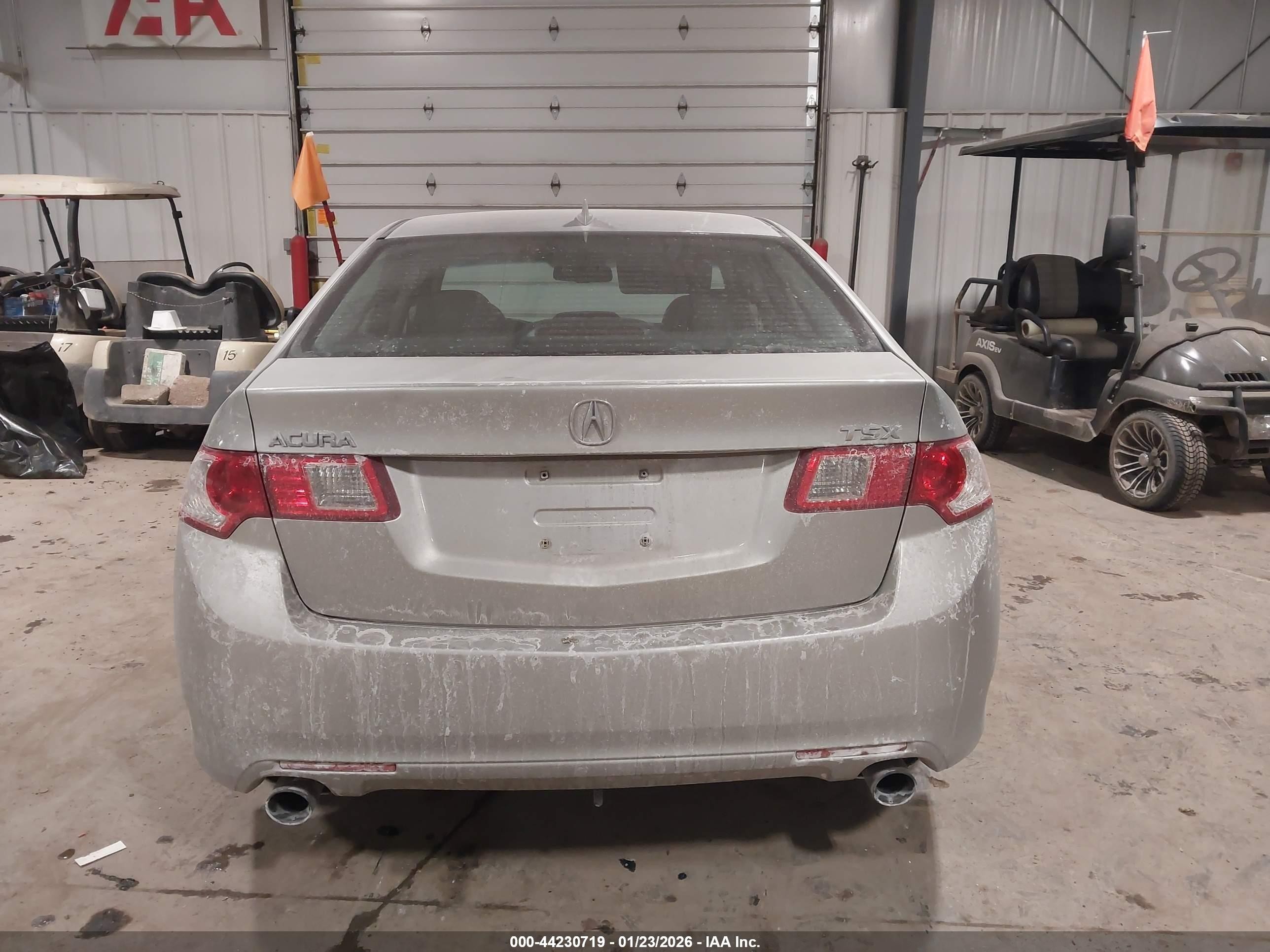 2010 Acura Tsx 2.4 Silver vin: JH4CU2F6XAC019890