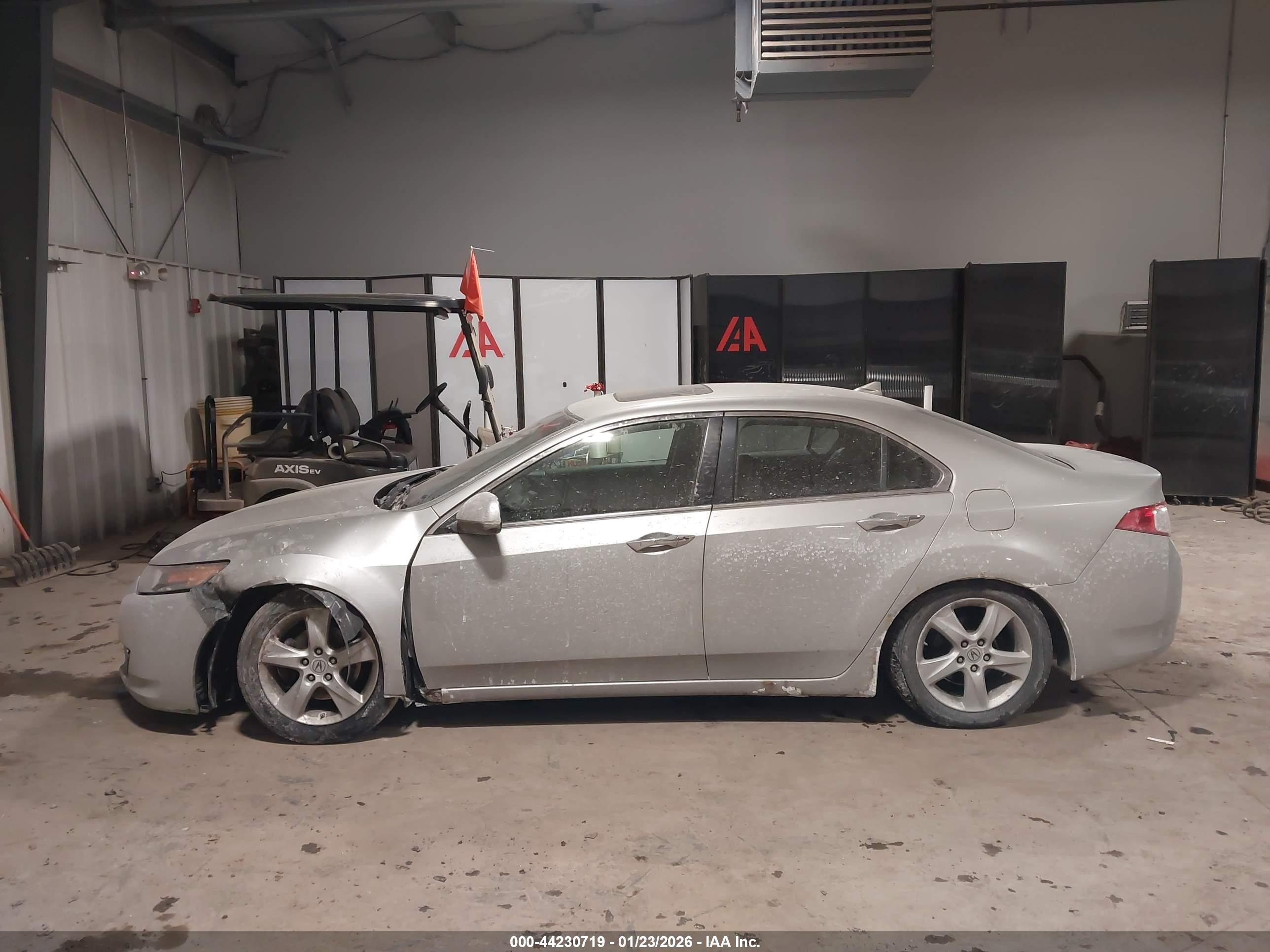 2010 Acura Tsx 2.4 Silver vin: JH4CU2F6XAC019890