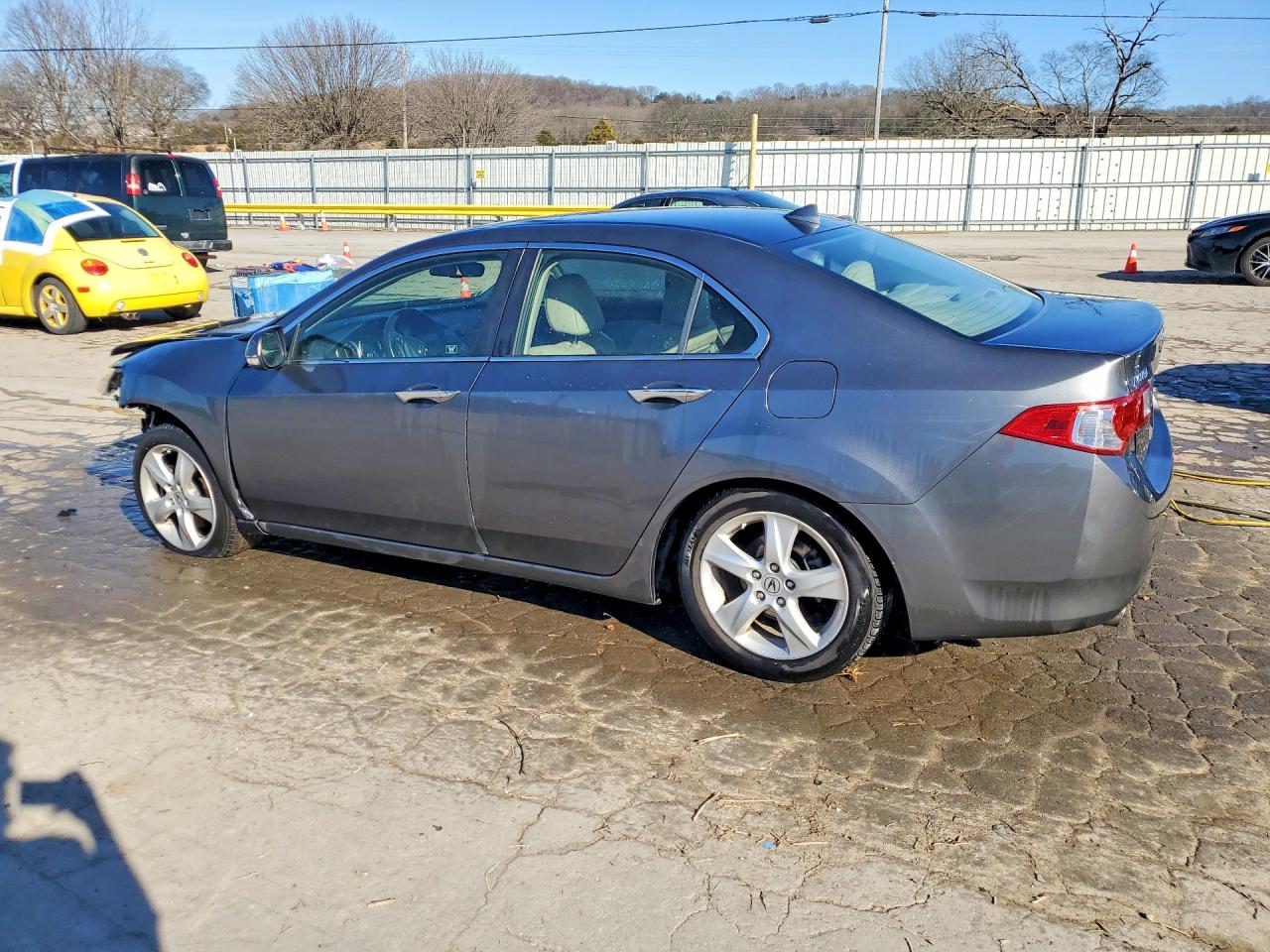 2010 Acura Tsx Серый vin: JH4CU2F6XAC034907