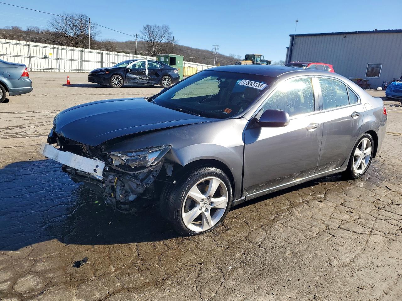 2010 Acura Tsx Серый vin: JH4CU2F6XAC034907