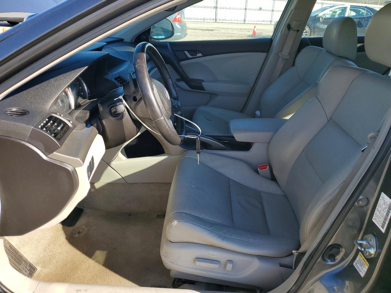 2010 Acura Tsx Серый vin: JH4CU2F6XAC034907