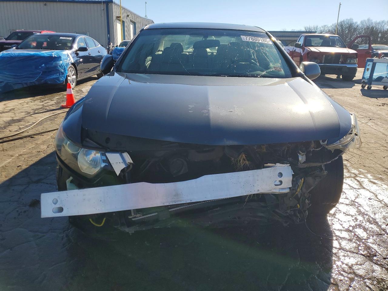 2010 Acura Tsx Серый vin: JH4CU2F6XAC034907