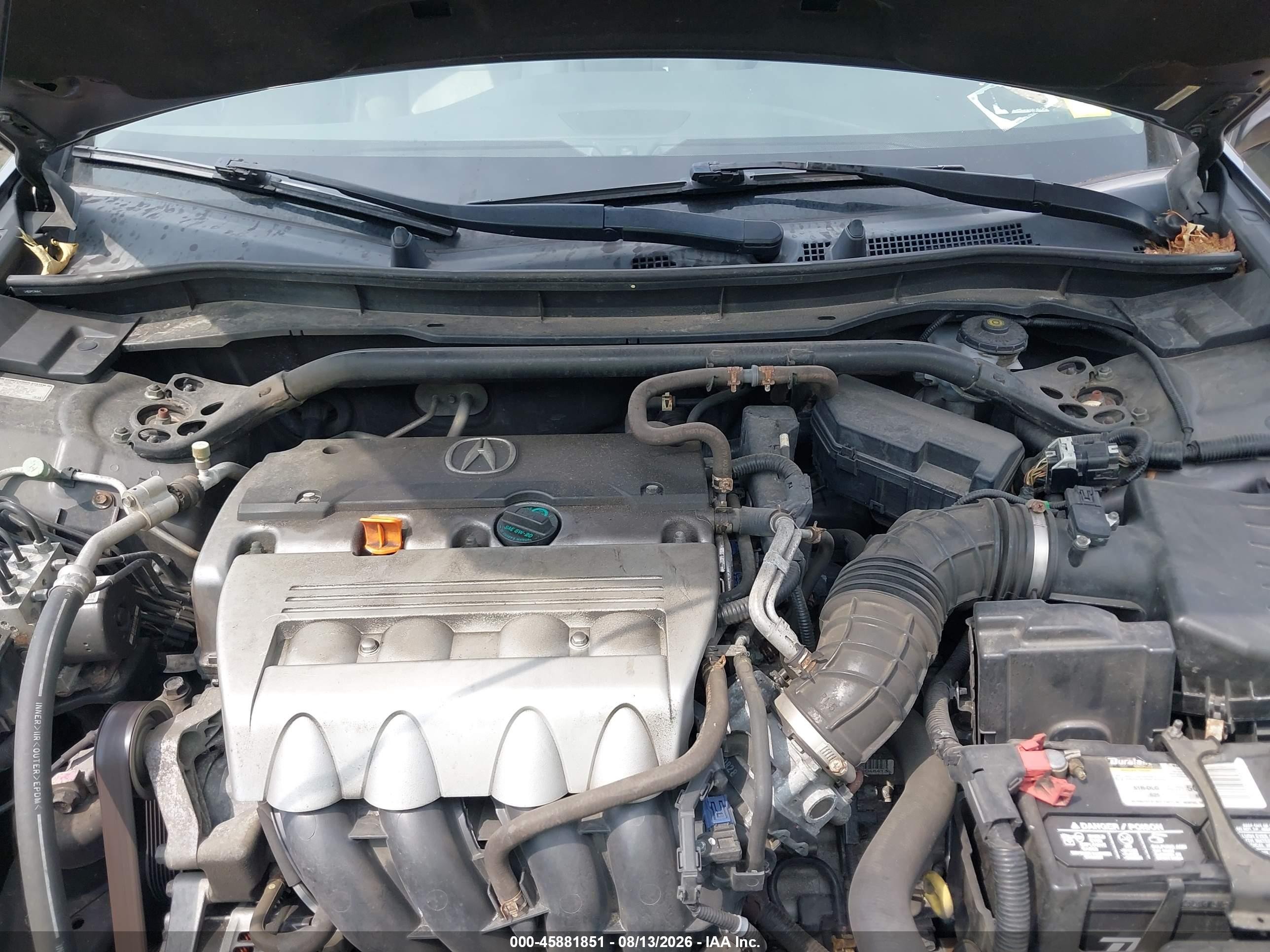 2010 Acura Tsx 2.4 Gray vin: JH4CU2F6XAC042893