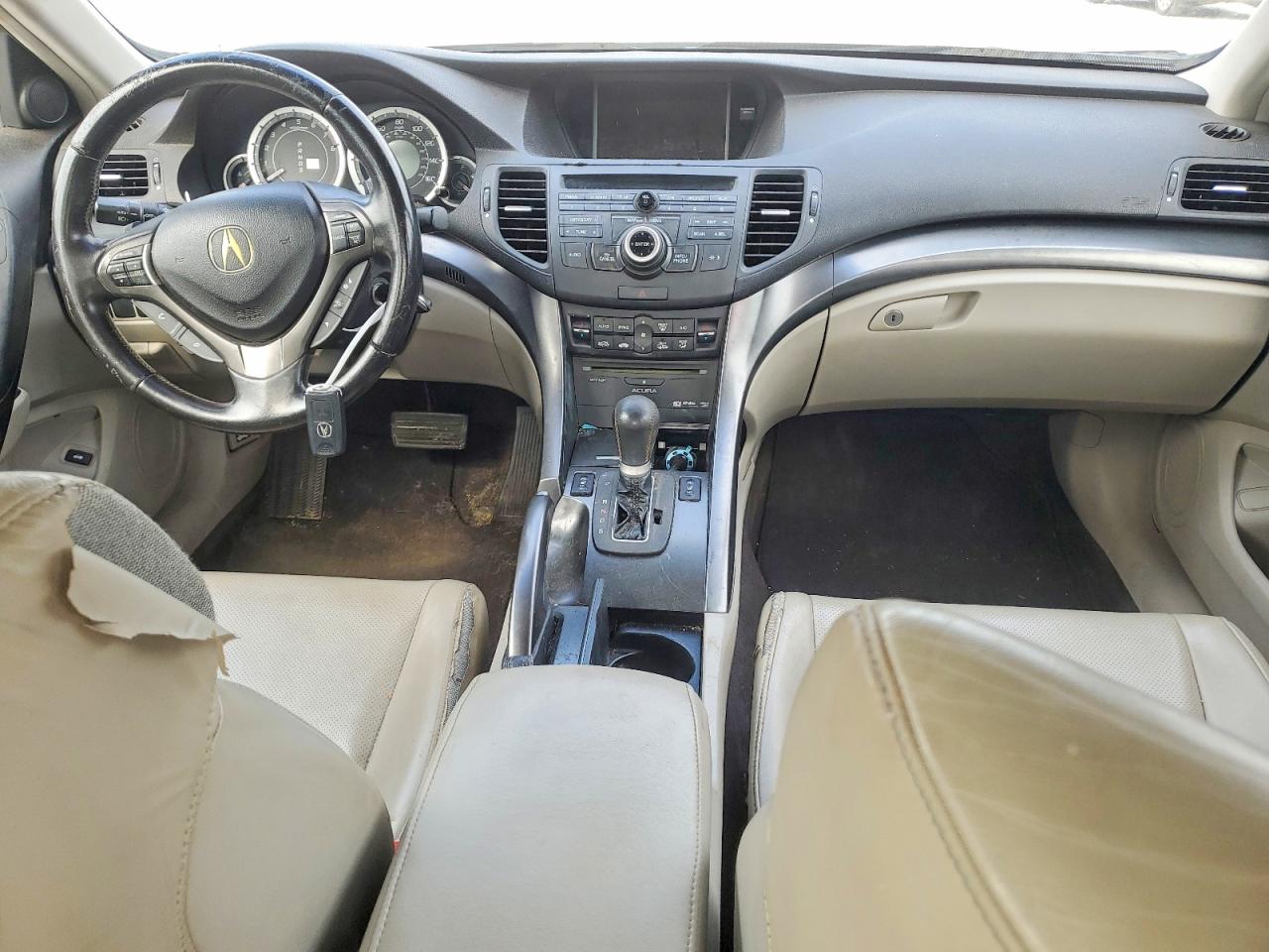 2011 Acura Tsx Silver vin: JH4CU2F6XBC002489