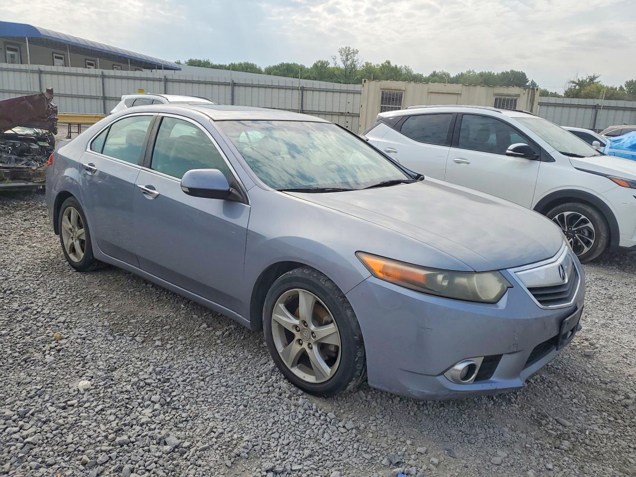 2011 Acura Tsx Silver vin: JH4CU2F6XBC002489