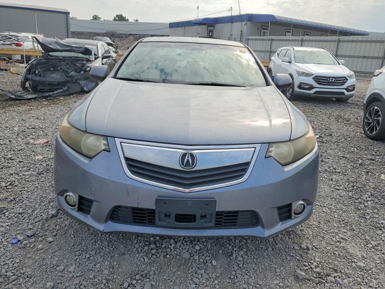 2011 Acura Tsx Silver vin: JH4CU2F6XBC002489