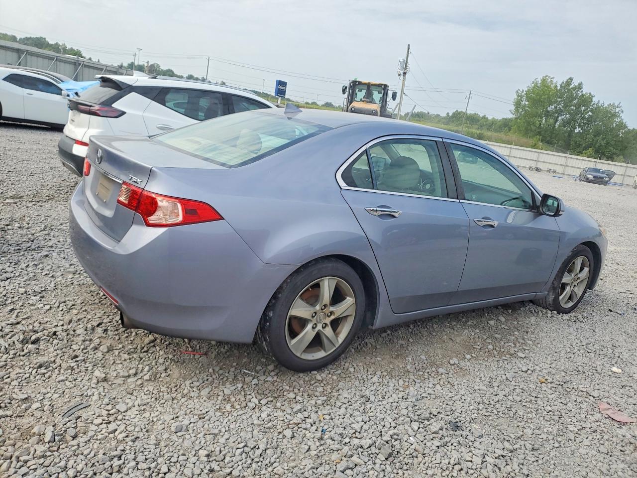 2011 Acura Tsx Silver vin: JH4CU2F6XBC002489