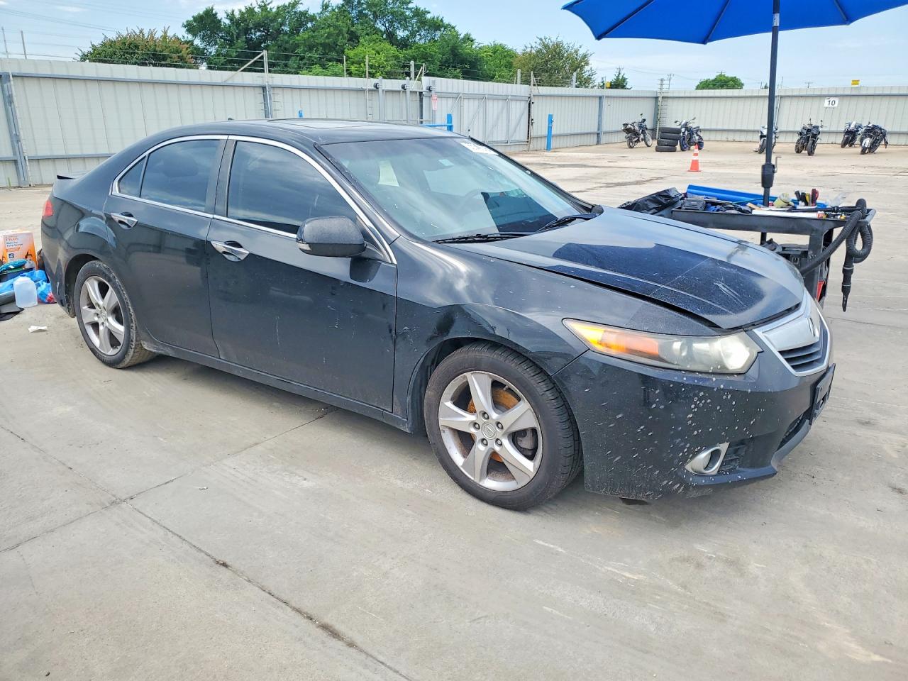 2011 Acura Tsx Black vin: JH4CU2F6XBC002623