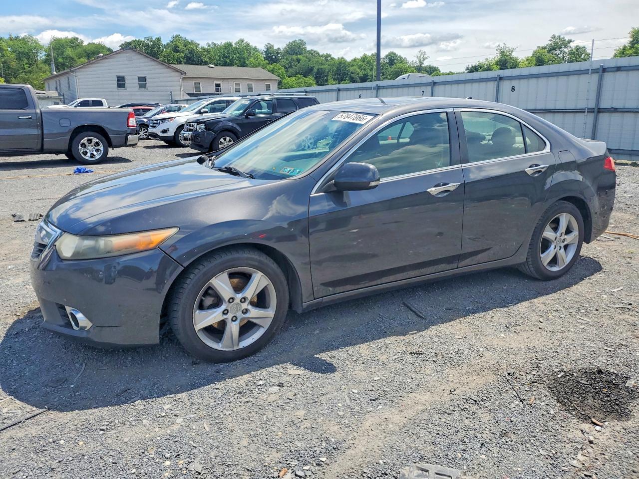 2011 Acura Tsx Black vin: JH4CU2F6XBC003657