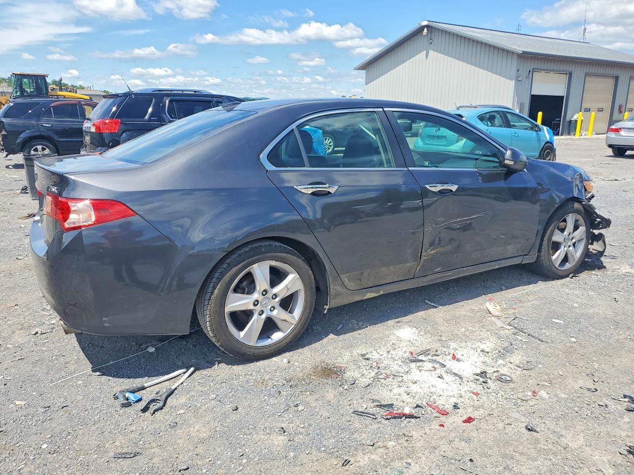 2011 Acura Tsx Black vin: JH4CU2F6XBC003657